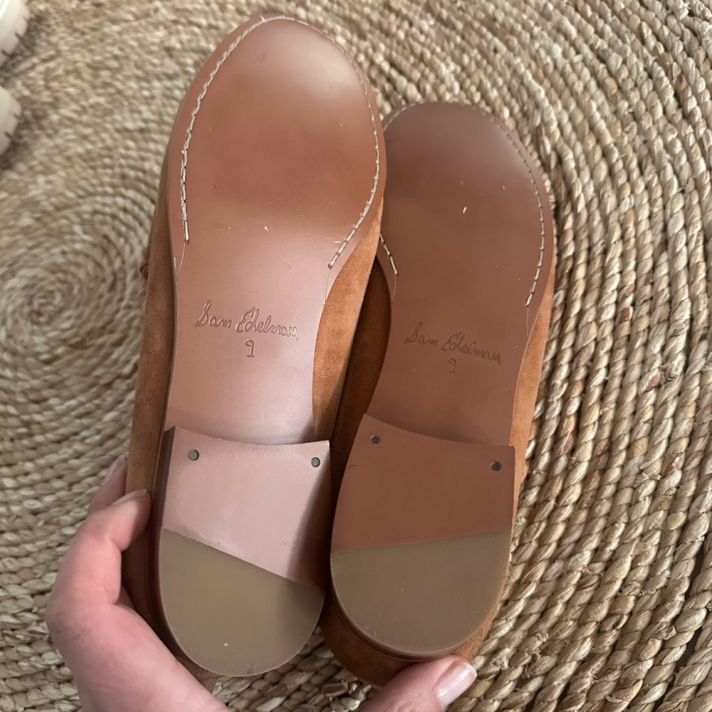 Sam Edelman Loraine loafers in brown suede size 9 NWOT - Picture 3 of 4